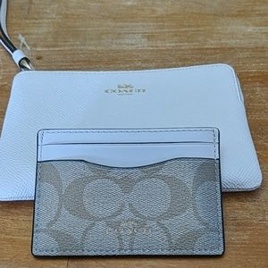 Coach Wristlet and CardHolder